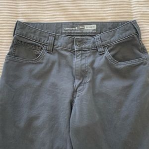 Carhartt relaxed fit men’s pants, size 30W x 32L, grey